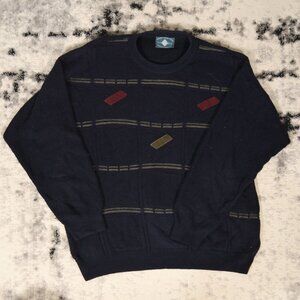 Vintage Patch Work Knitted Sweater